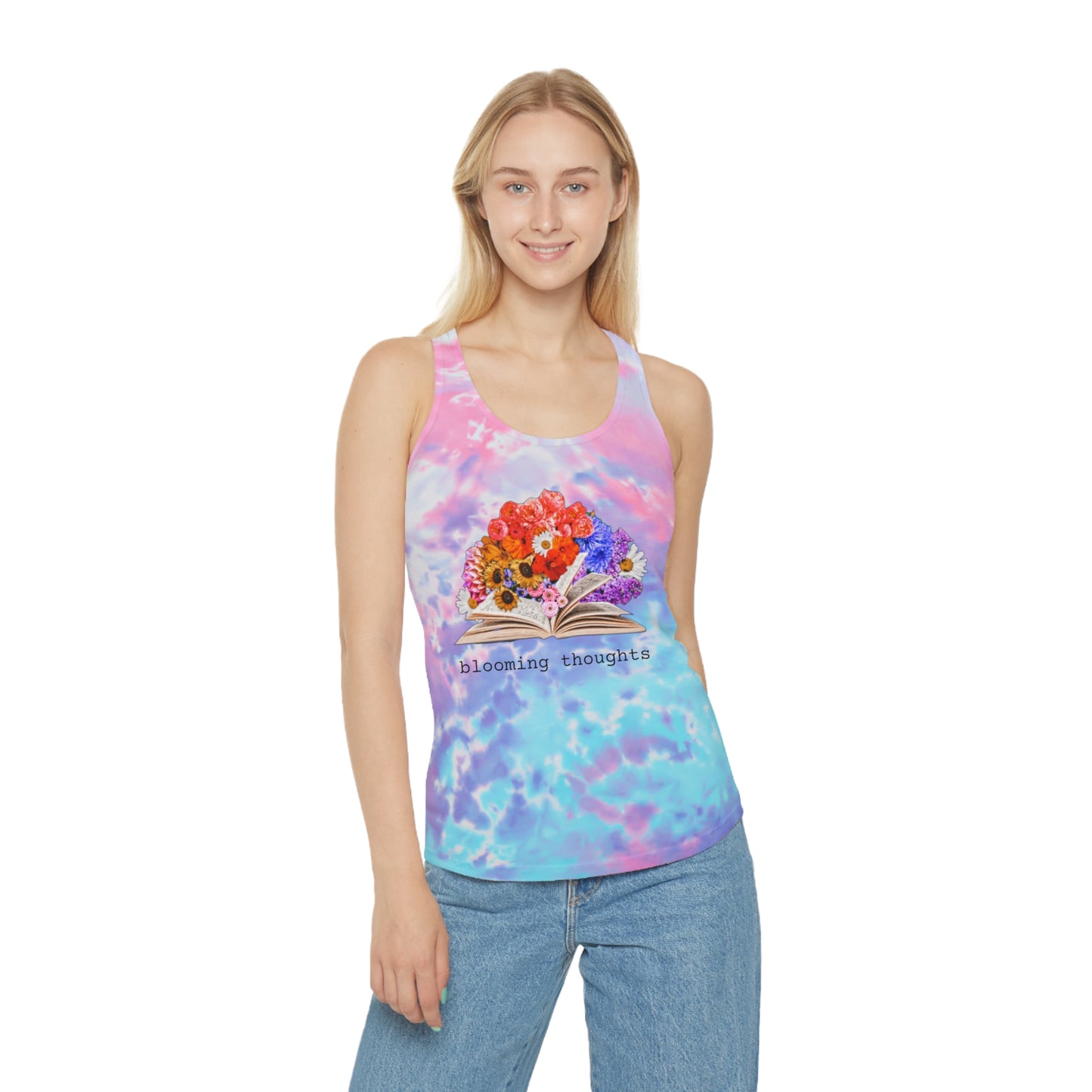 Blooming Thoughts Tie-Dyed Tee