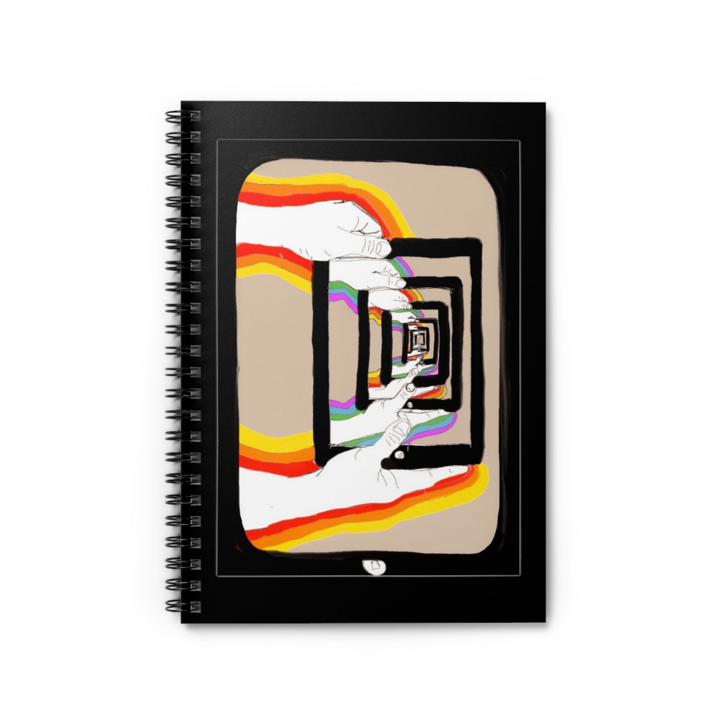 iPad Reality Glitch Notebook