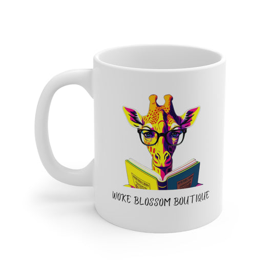 Studious Giraffe Mug