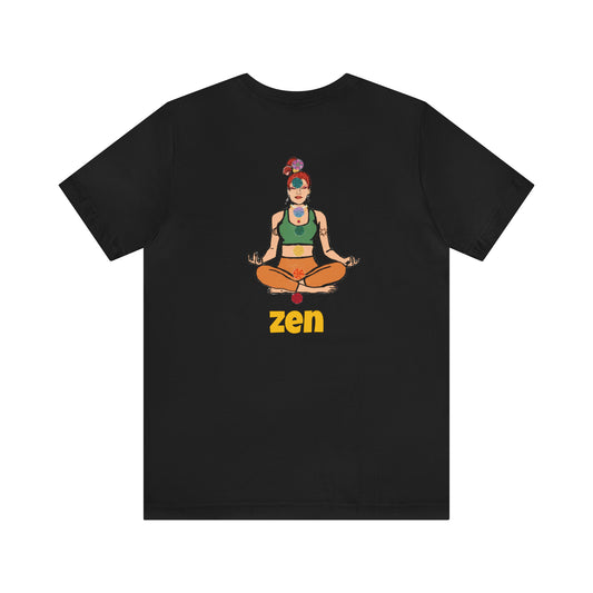 Zen Back Print Tee