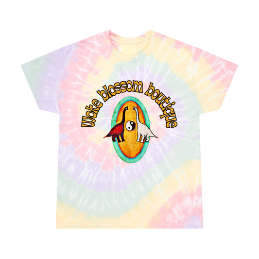 Dino Duality Tie-dyed Tee