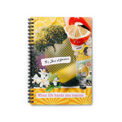 For Love Of Lemons Notebook