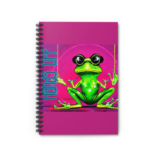 Hands Off, Frog Notebook