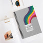 Typewriter Rainbow Notebook