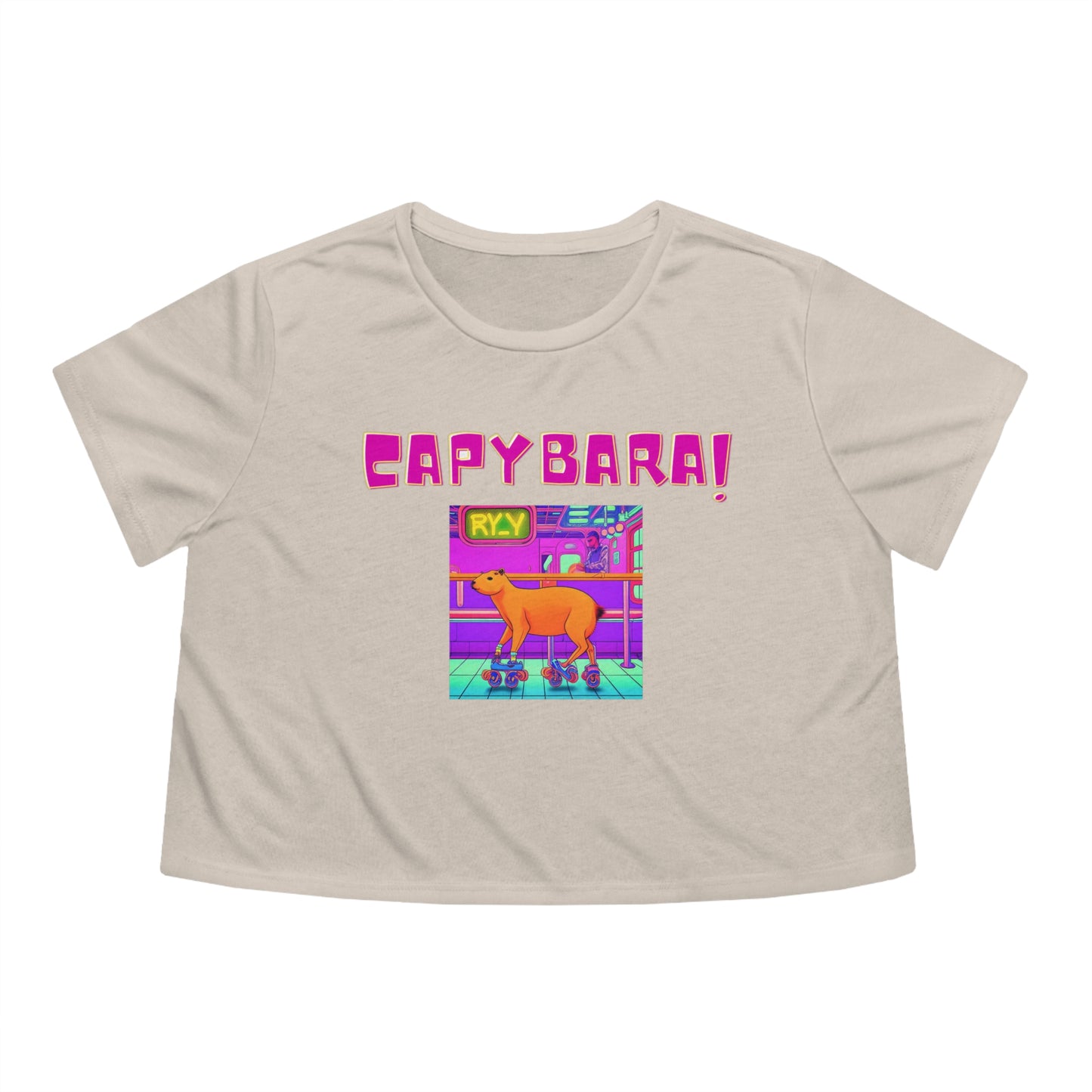 Capybara! Crop Tee