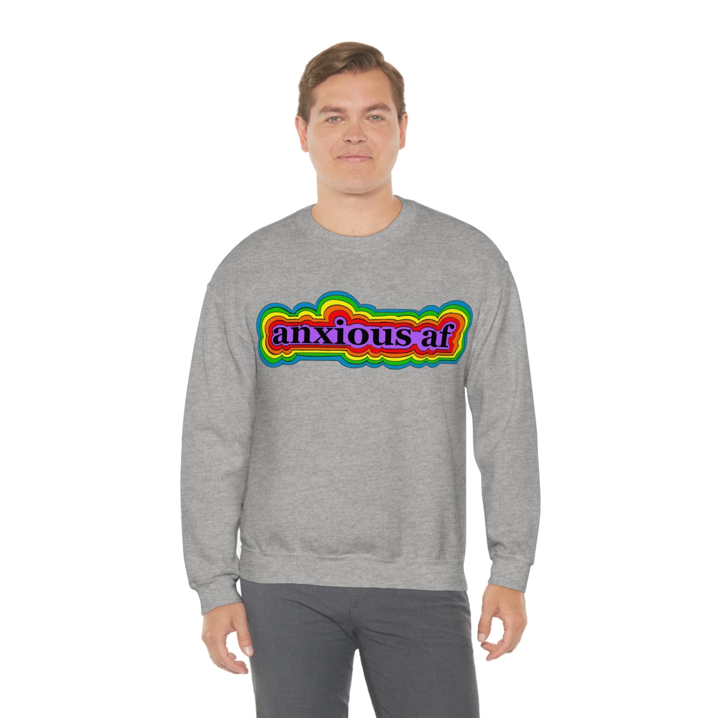 Anxious AF Crewneck