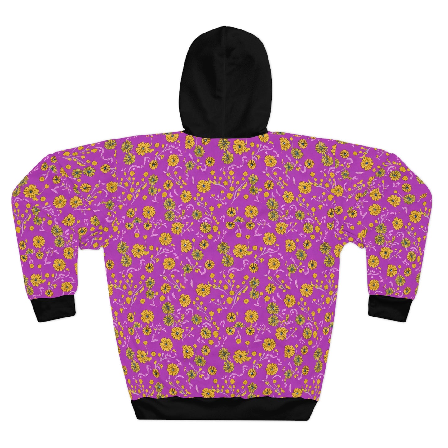 Floral Fuchsia Hoodie