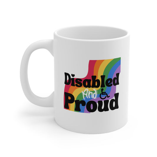 Disabled and Proud Mug