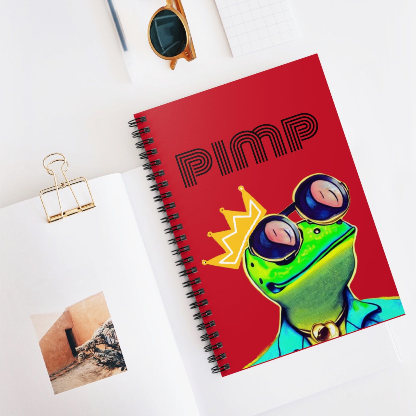 Frog Pimp Notebook