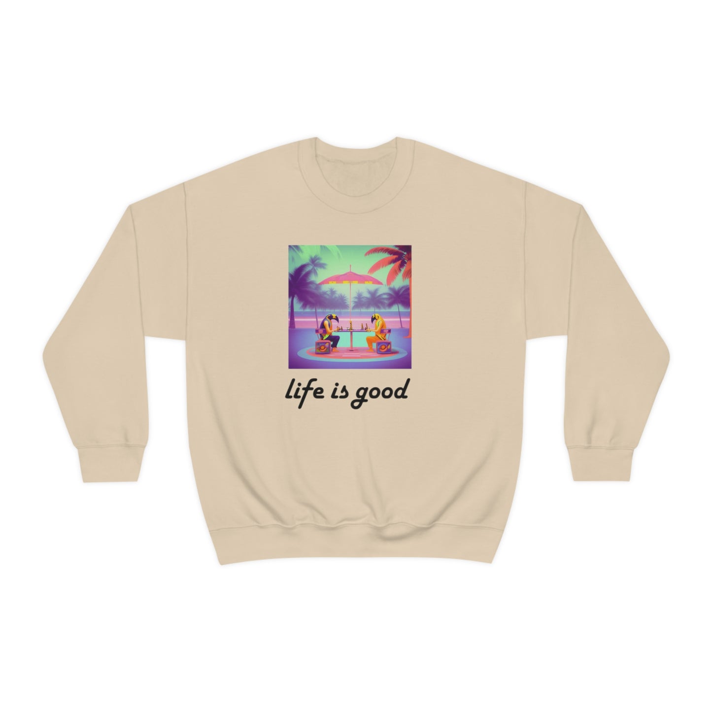 Life is Good Crewneck