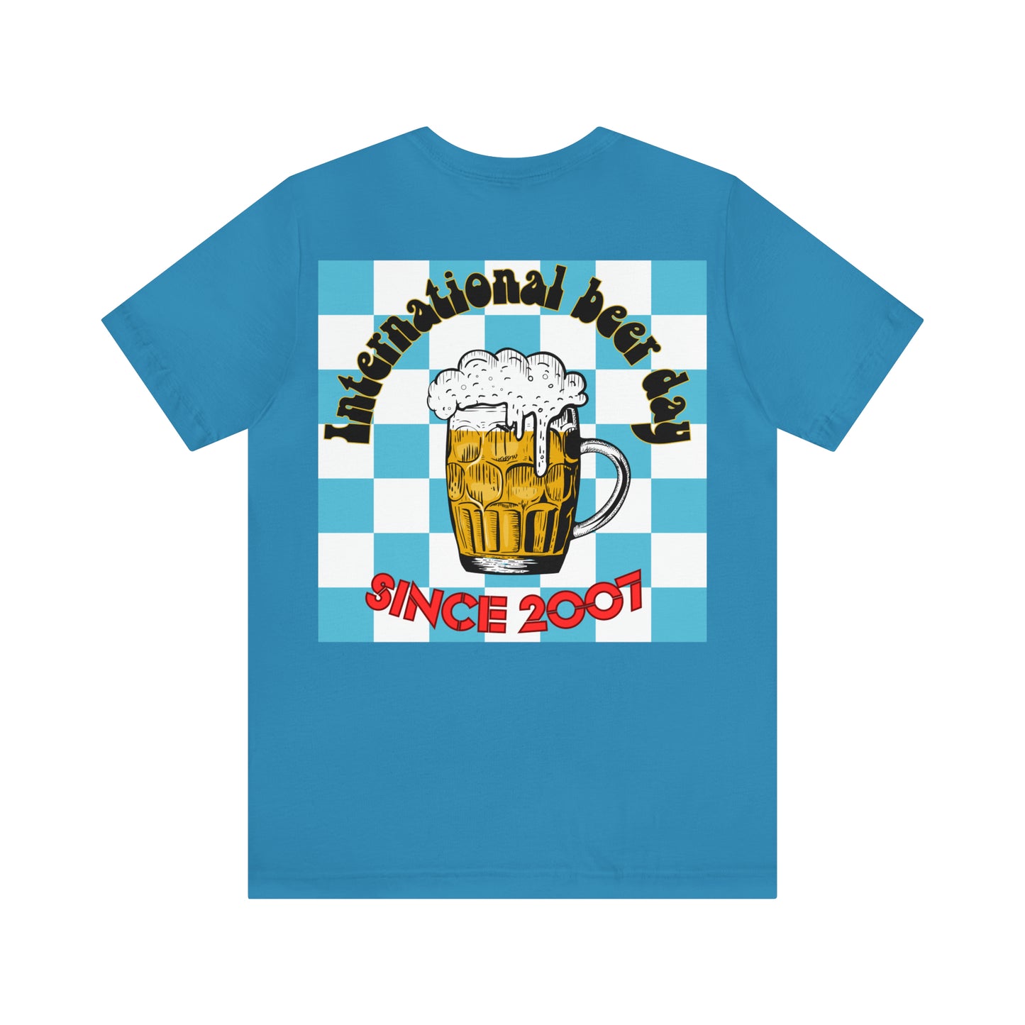 International Beer Day Back Print Tee