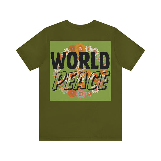 World Peace Back Print Tee