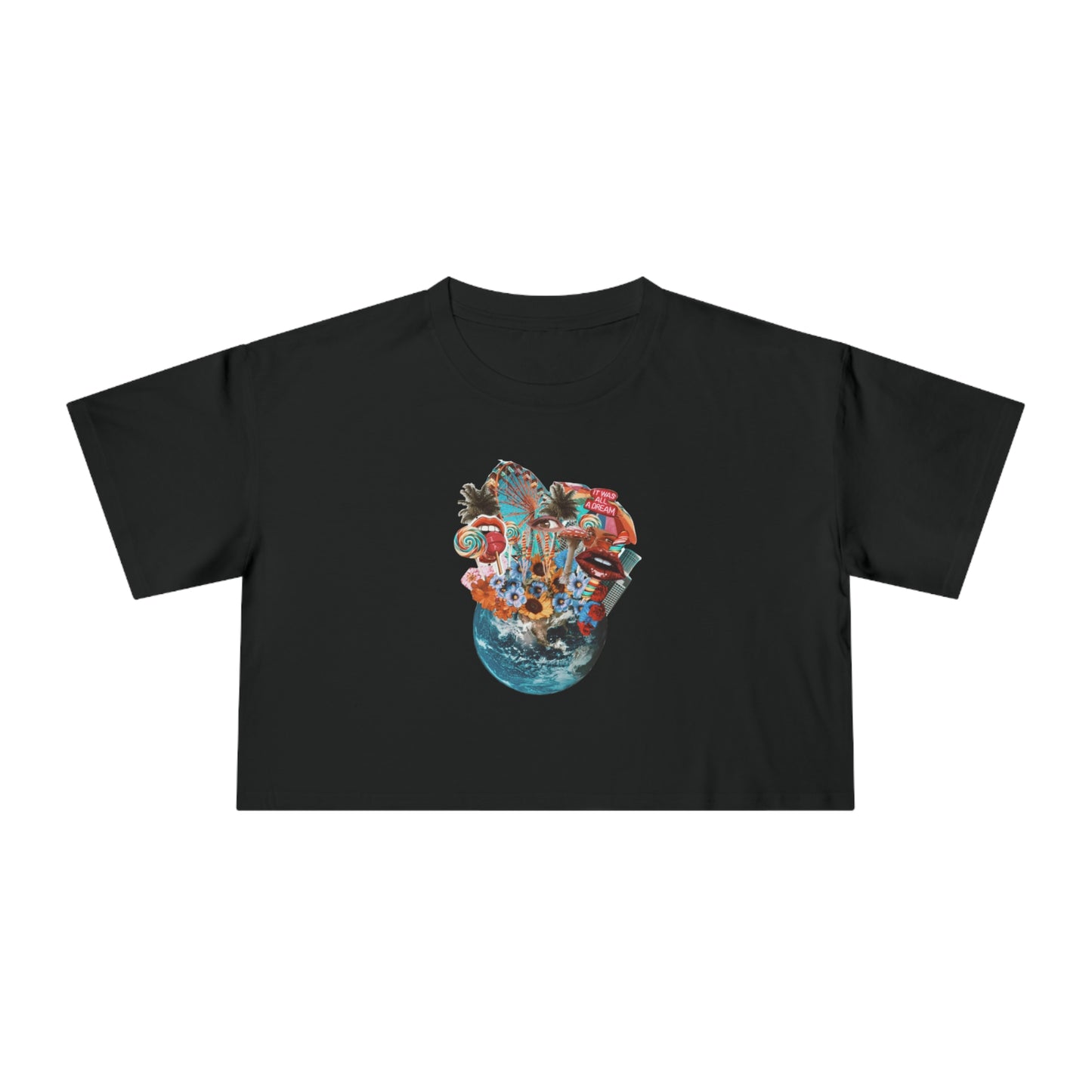 Amusement Earth Crop Tee