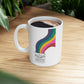 Typewriter Rainbow Mug