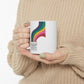 Typewriter Rainbow Mug