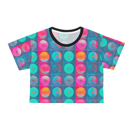 CD Party Crop Tee