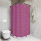 Floral Fuchsia Shower Curtain