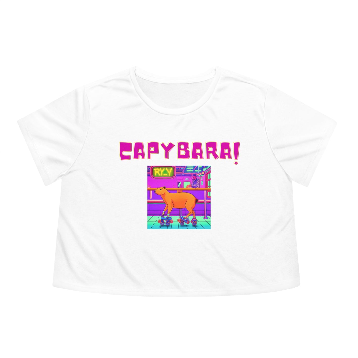 Capybara! Crop Tee