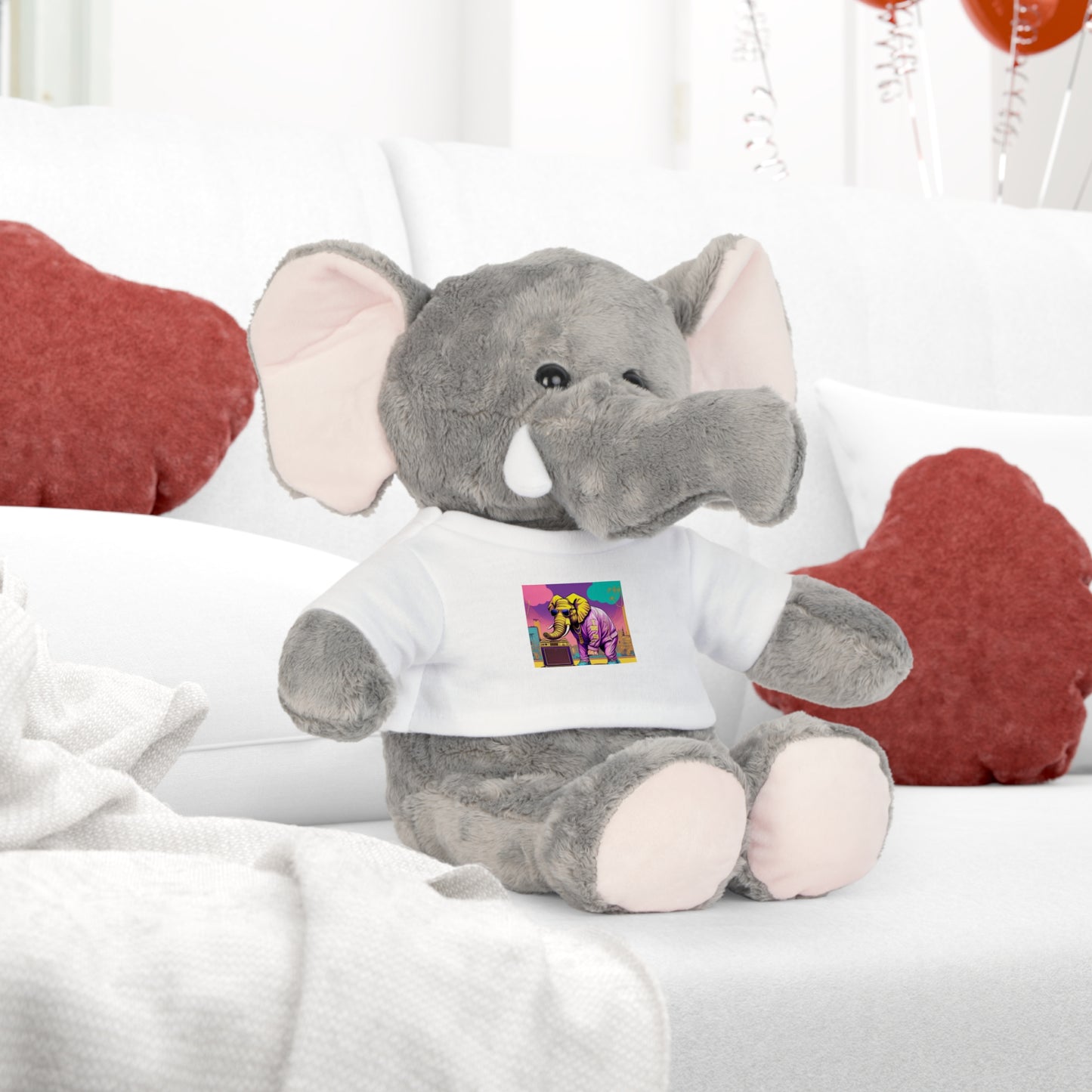 Elephunk Stuffed Elephant