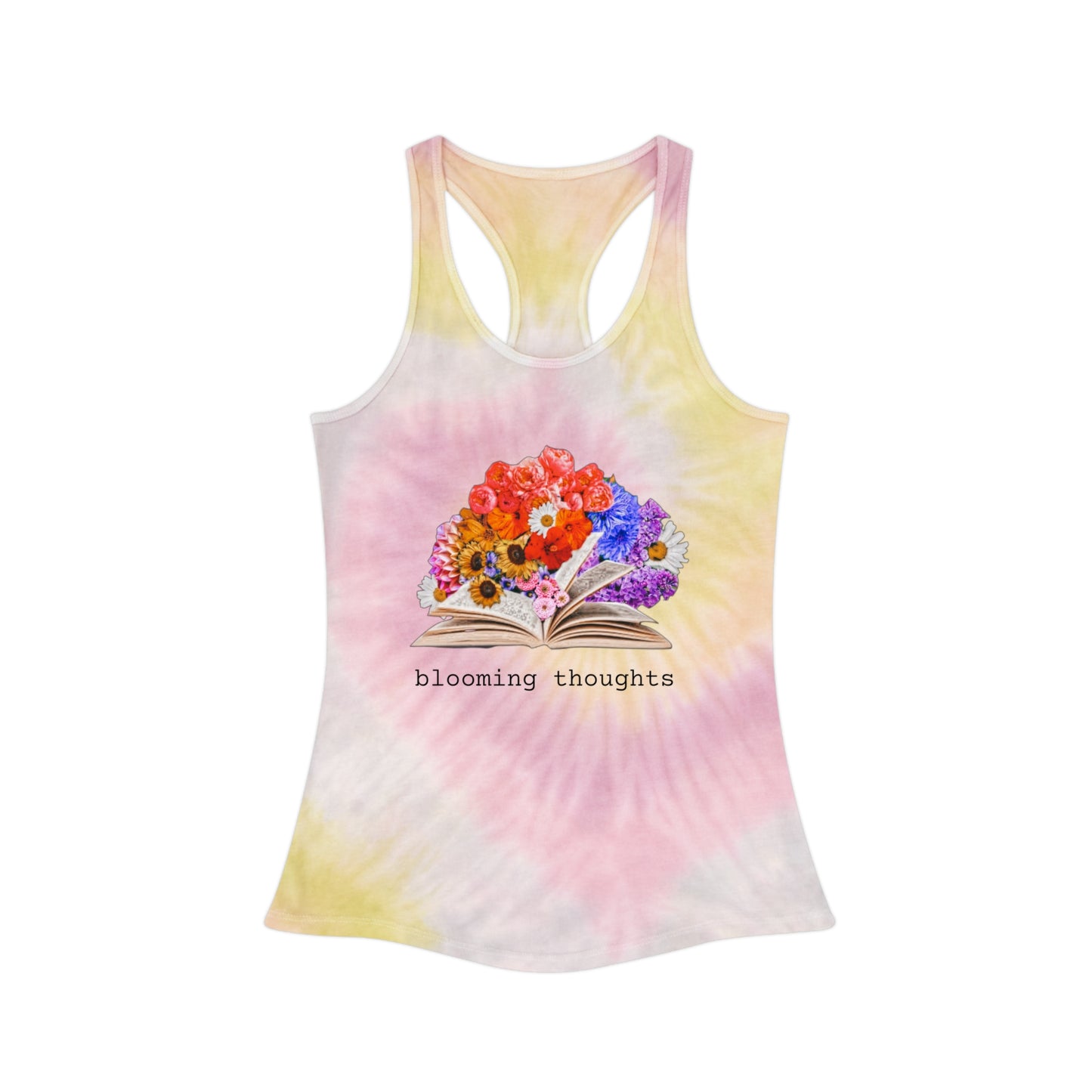 Blooming Thoughts Tie-Dyed Tee