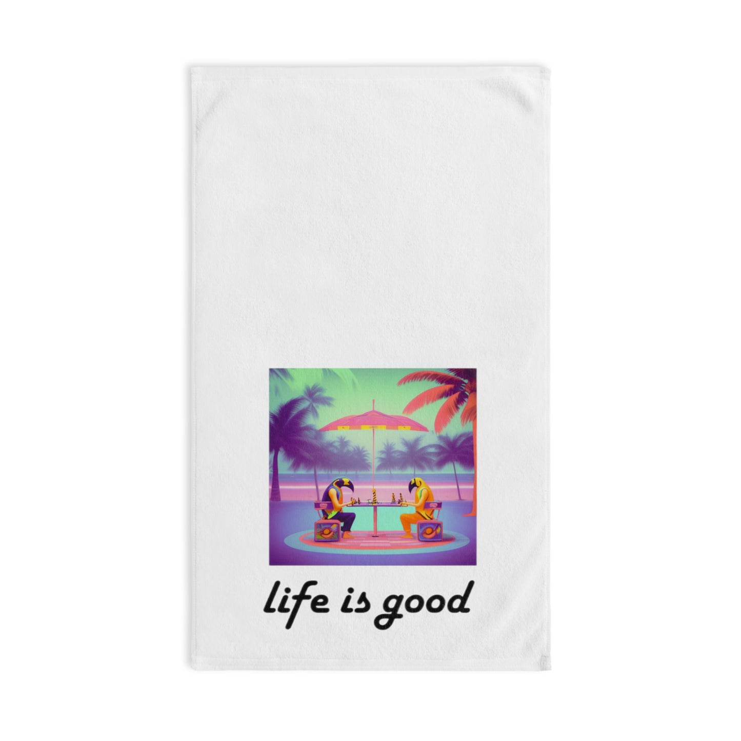 Life is Good Hand Towel