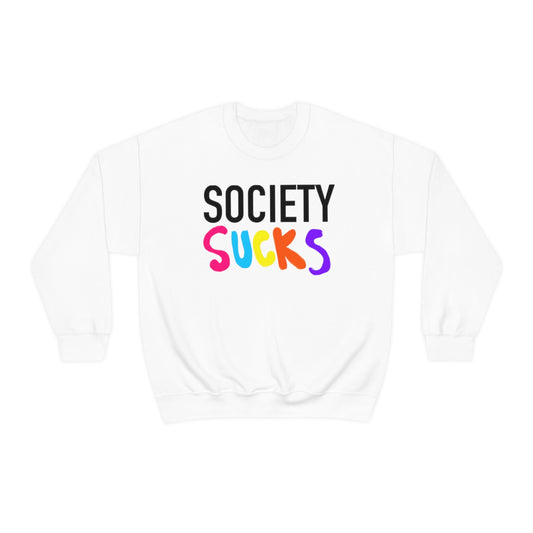 Society Sucks Crewneck