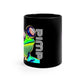 Frog Pimp 11oz Black Mug