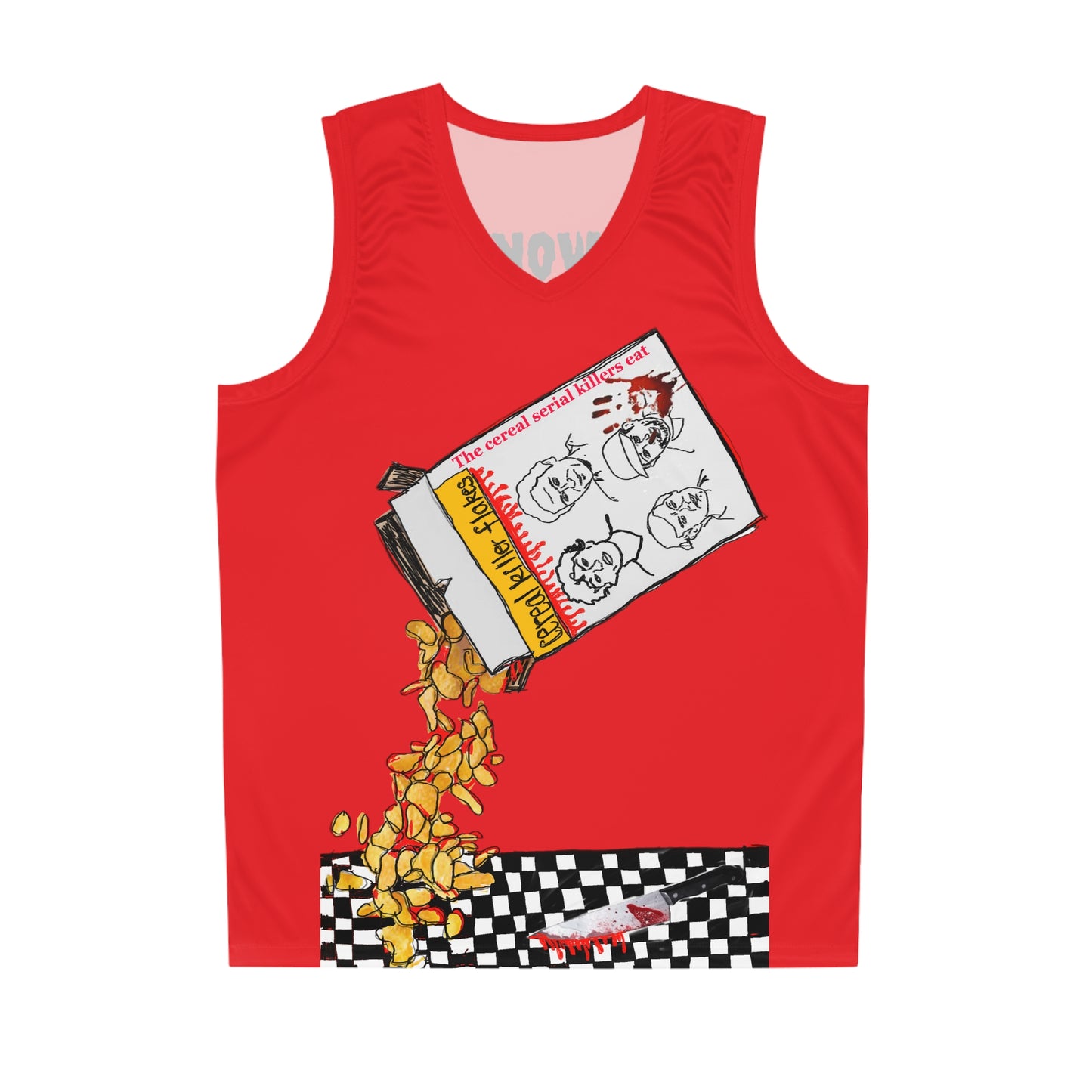 Serial Killer Flakes Basketball Jersey