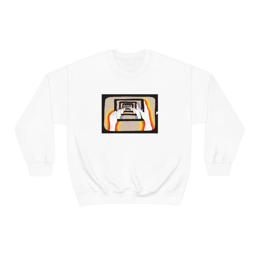 iPad Reality Glitch Crewneck