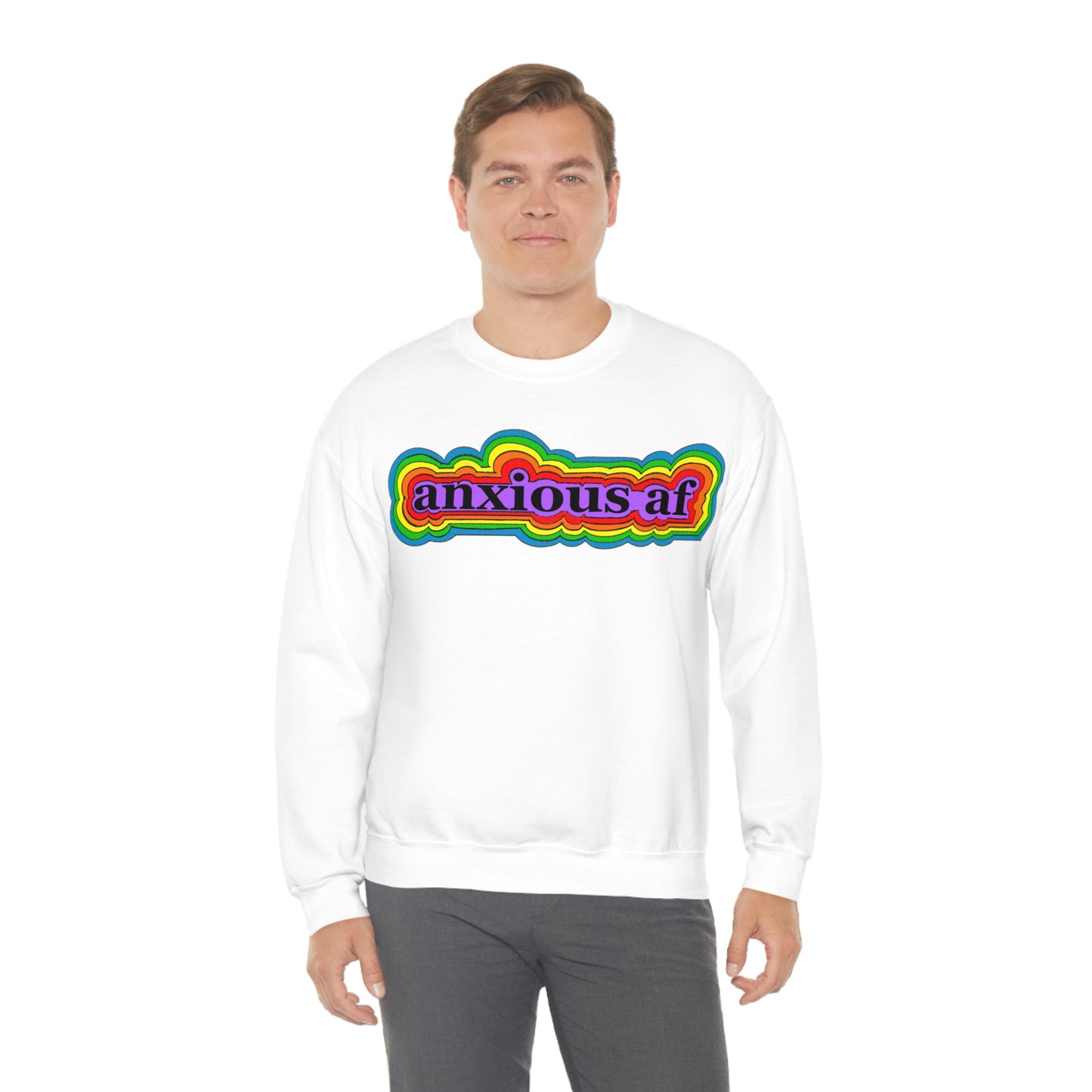 Anxious AF Crewneck