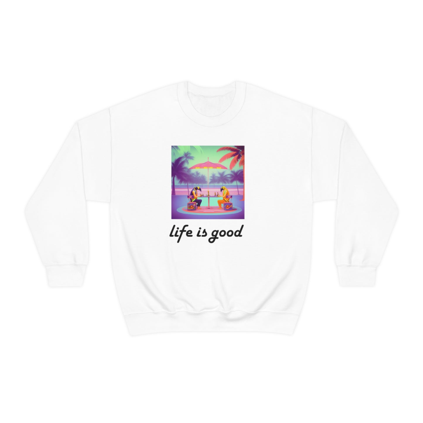 Life is Good Crewneck