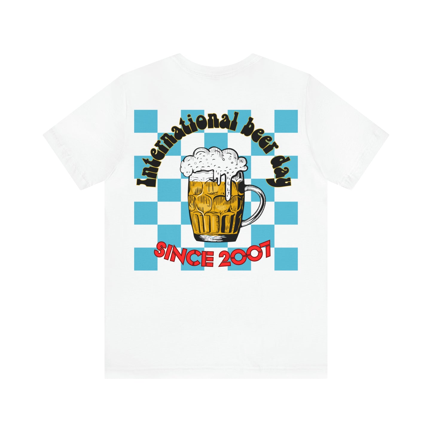 International Beer Day Back Print Tee