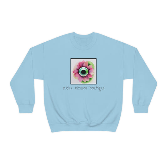 Eyeball Flower Crewneck