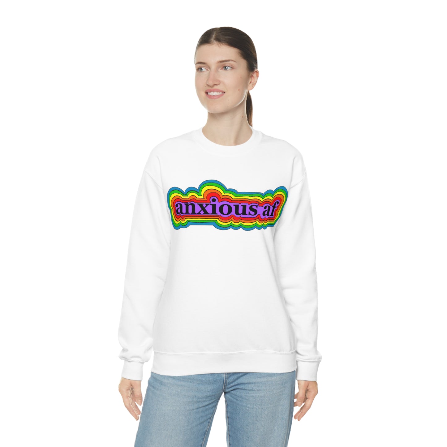 Anxious AF Crewneck