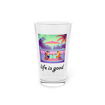 Life is Good Glass