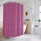 Floral Fuchsia Shower Curtain