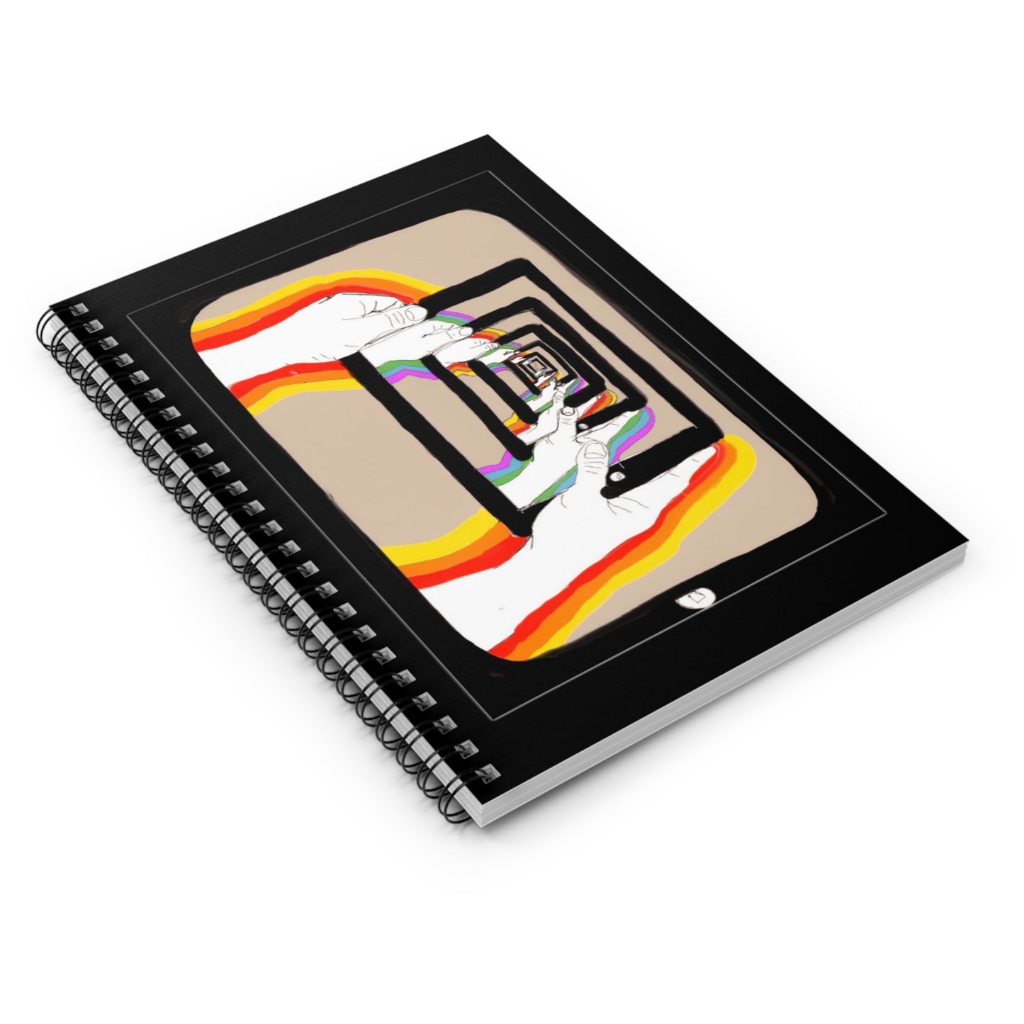 iPad Reality Glitch Notebook