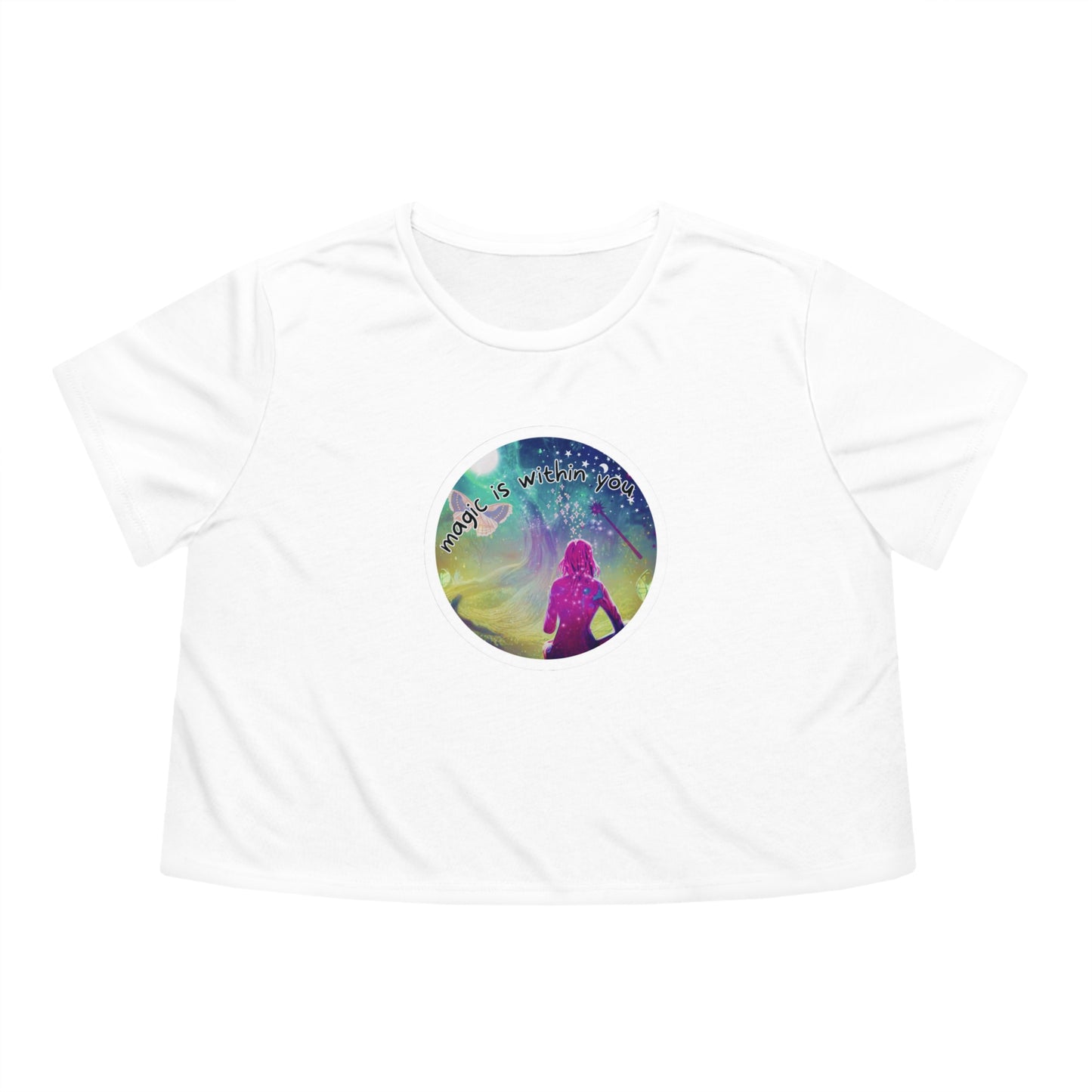 Magic Within Crop Tee