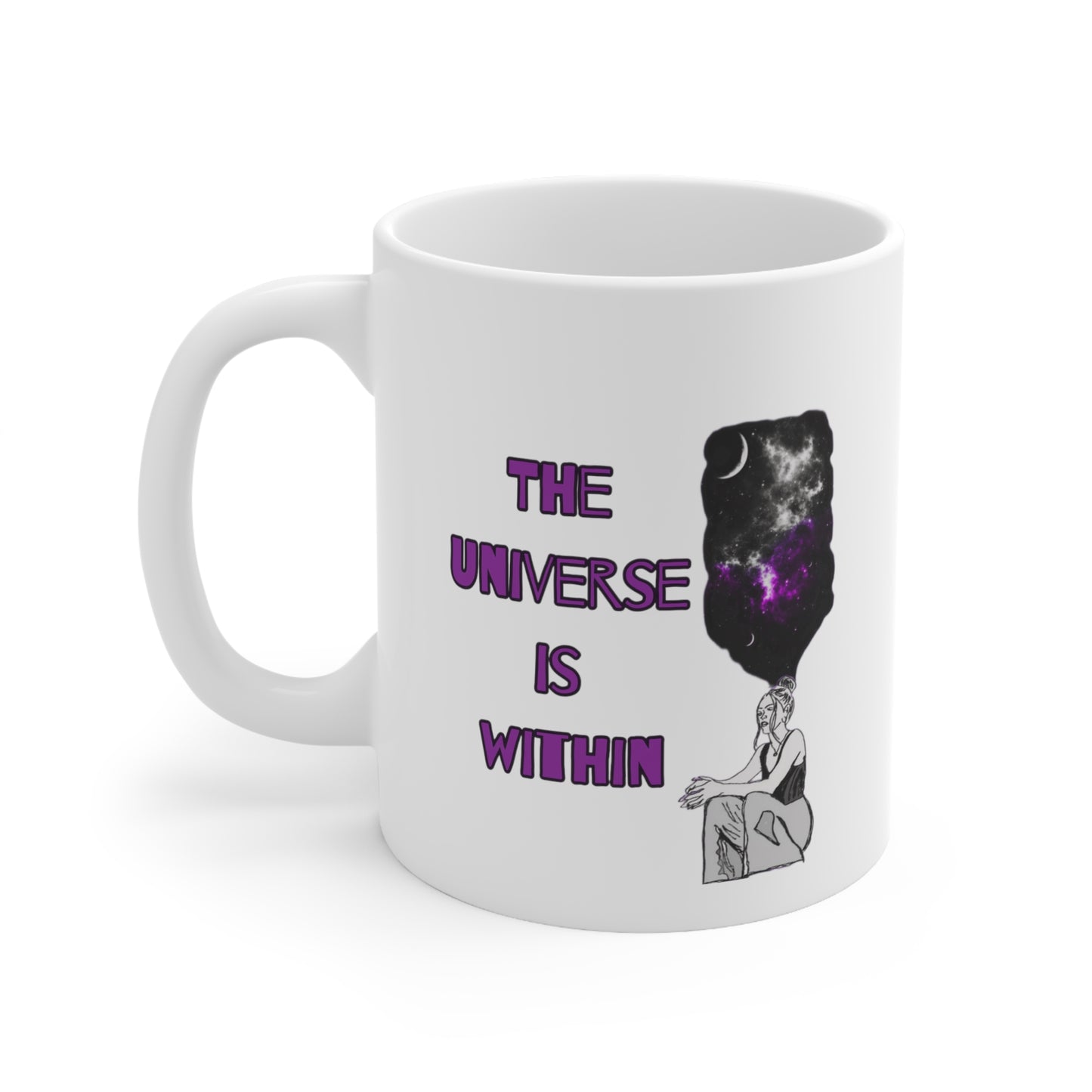 The Universe is Within Mug