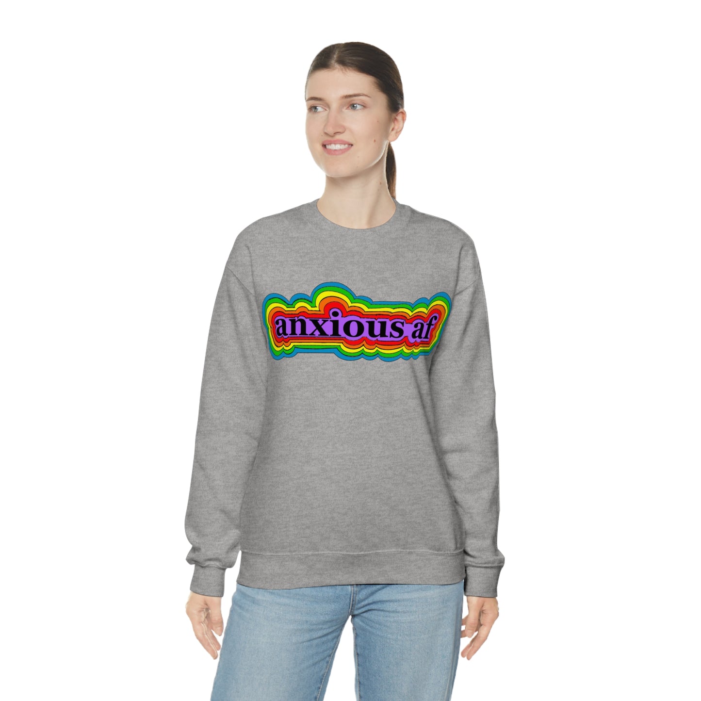 Anxious AF Crewneck