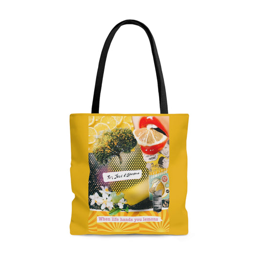 For Love Of Lemons Tote Bag